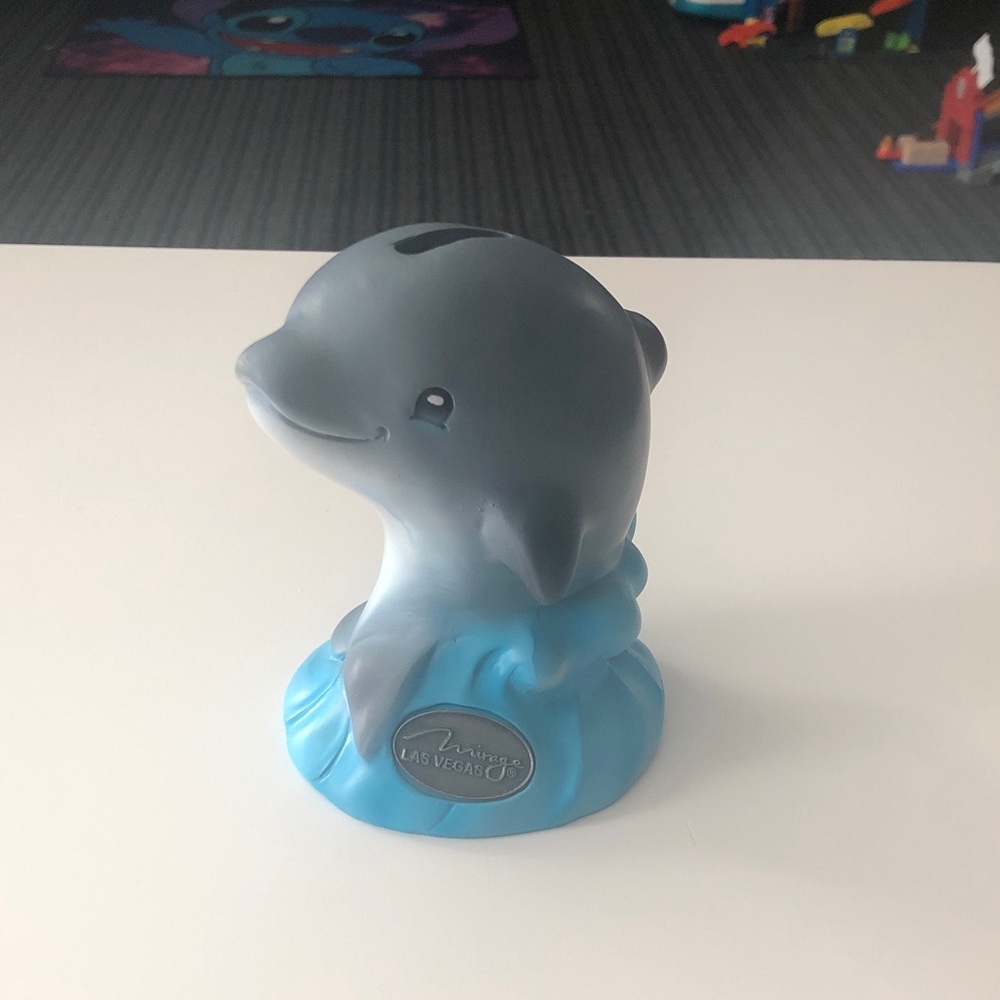 🍄 Mirage Las Vegas Dolphin Coin Bank